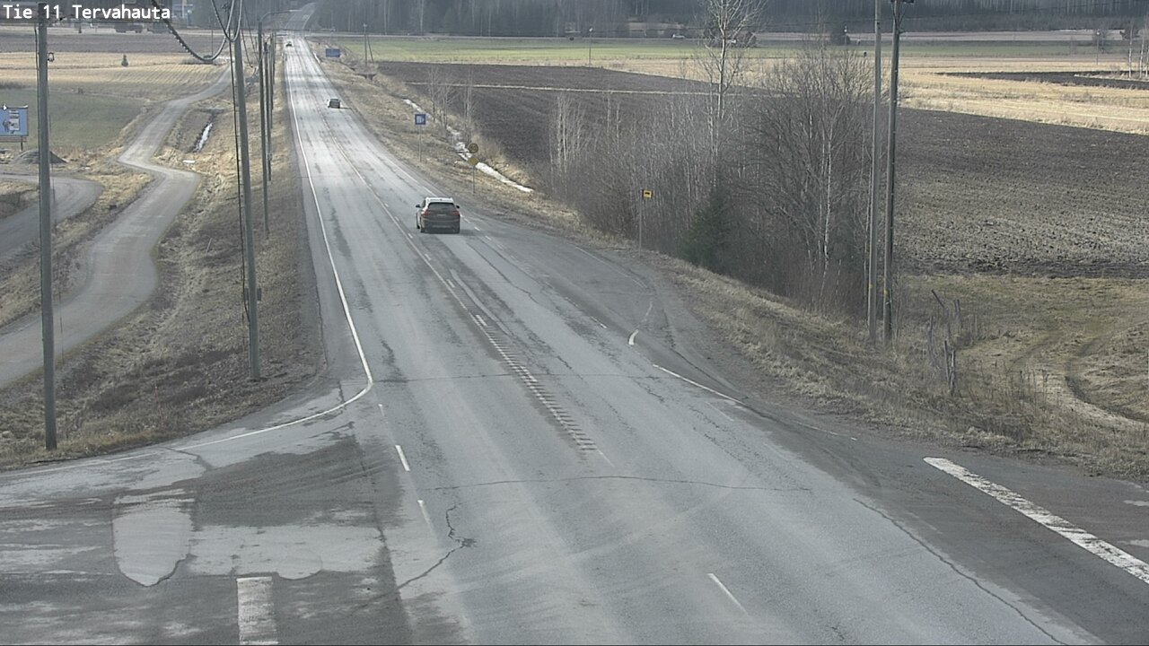 Weather Camera Image Väg 11 Sastamala Tervahauta, Sastamala, Satakunta