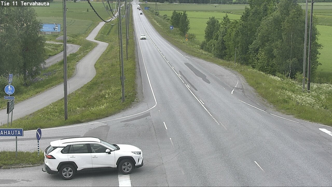 Weather Camera Image Road 11 Sastamala Tervahauta, Sastamala, Satakunta