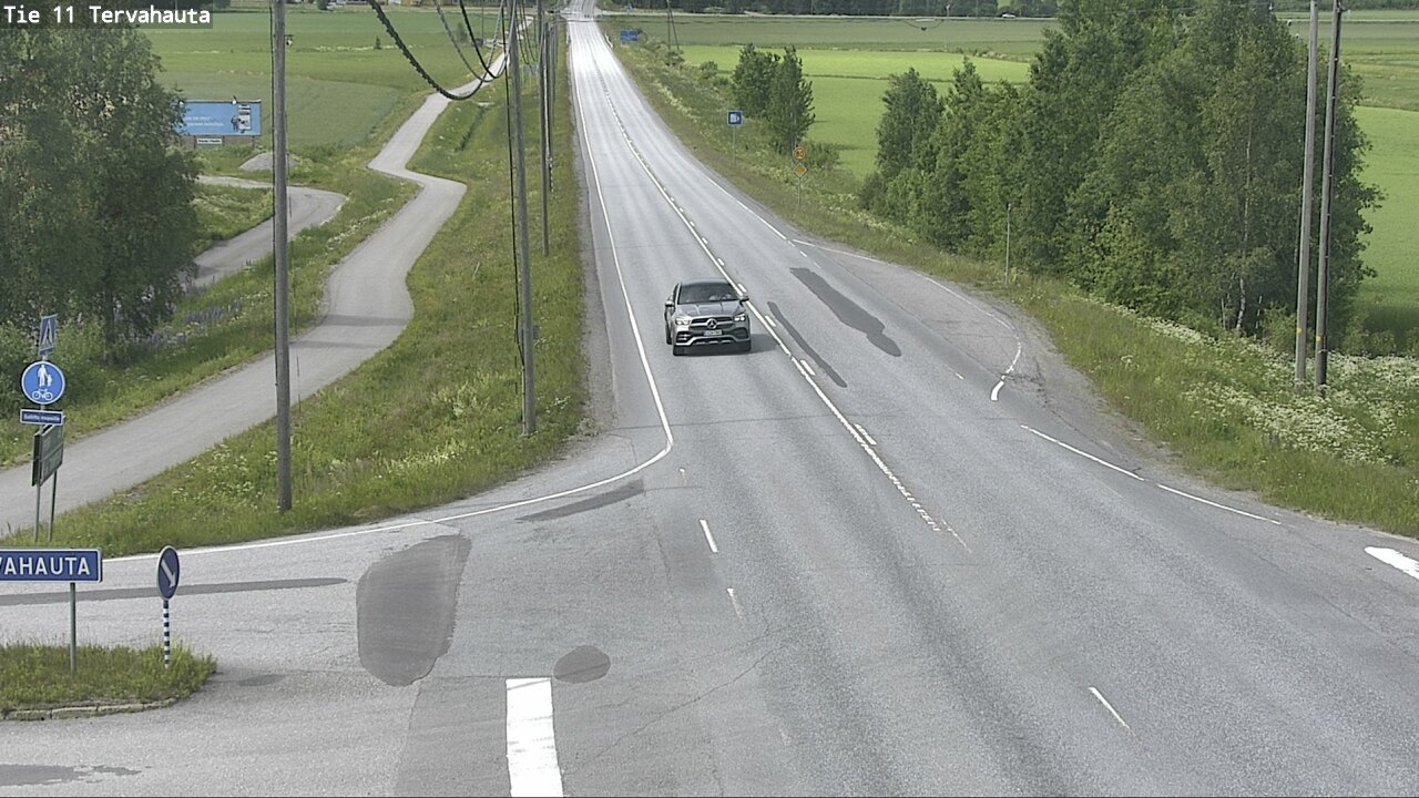 Weather Camera Image Road 11 Sastamala Tervahauta, Sastamala, Satakunta
