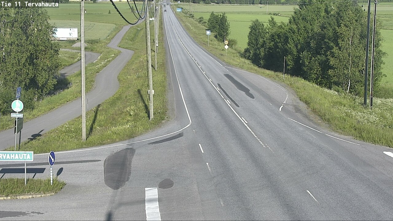 Weather Camera Image Road 11 Sastamala Tervahauta, Sastamala, Satakunta