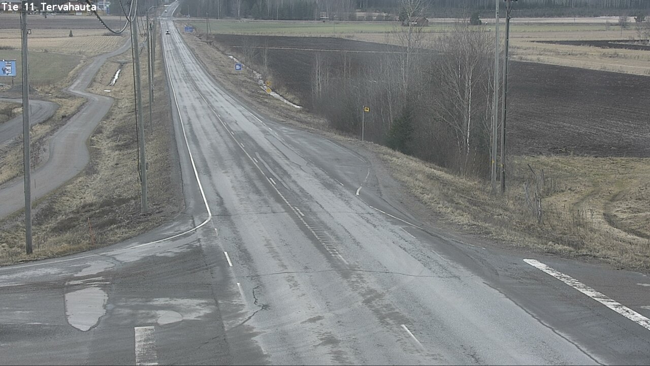 Weather Camera Image Road 11 Sastamala Tervahauta, Sastamala, Satakunta