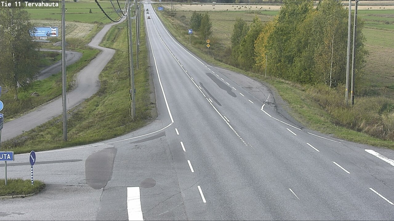 Weather Camera Image Road 11 Sastamala Tervahauta, Sastamala, Satakunta