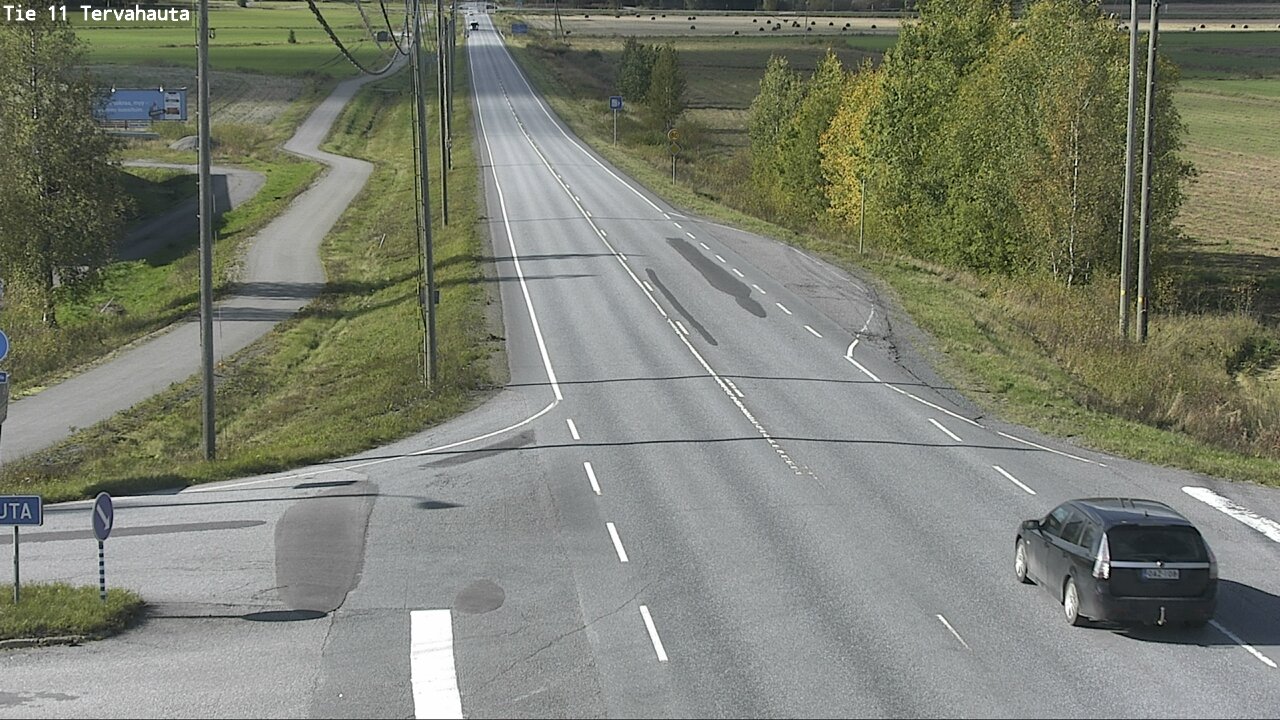 Weather Camera Image Road 11 Sastamala Tervahauta, Sastamala, Satakunta