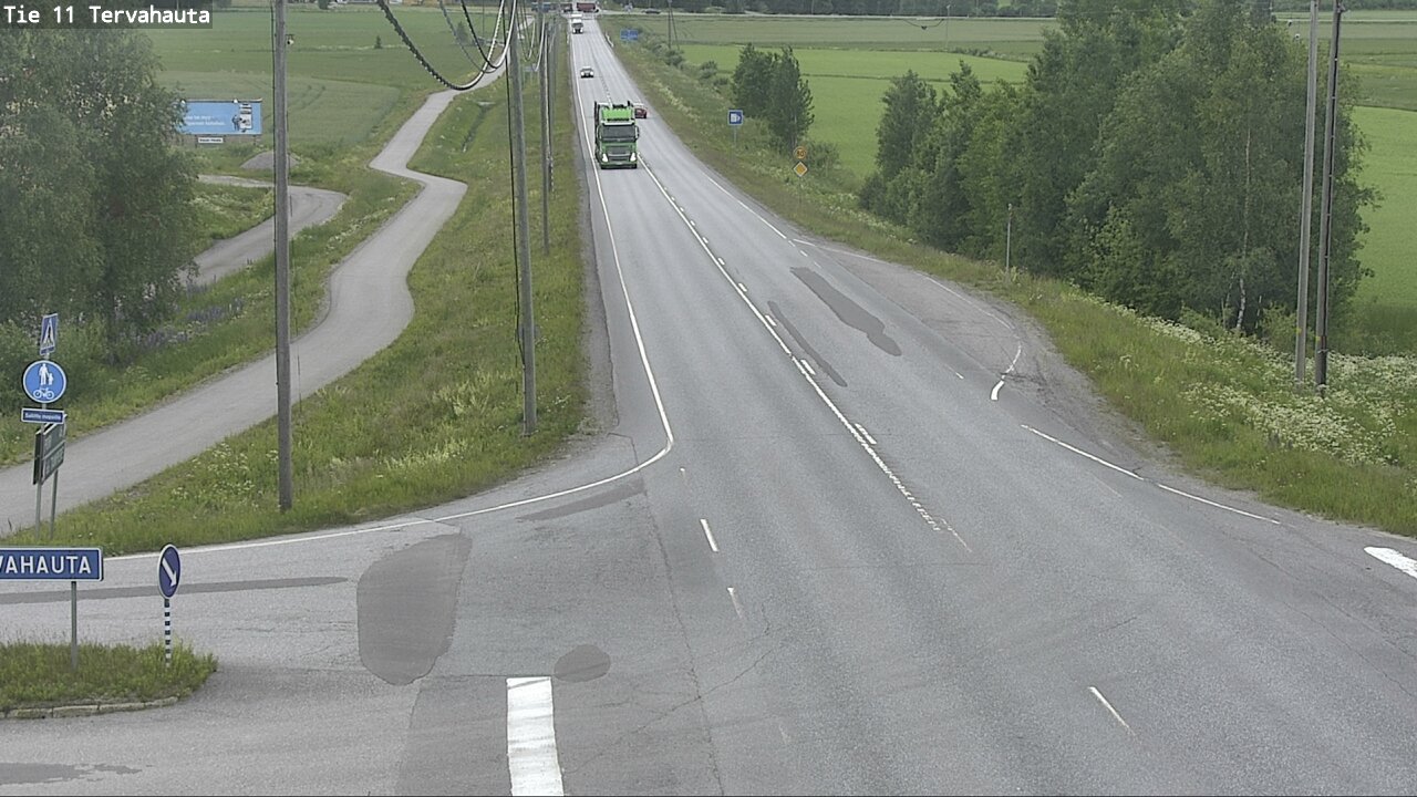 Weather Camera Image Road 11 Sastamala Tervahauta, Sastamala, Satakunta