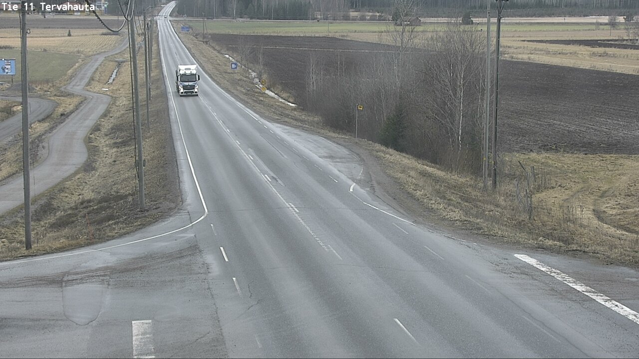 Weather Camera Image Road 11 Sastamala Tervahauta, Sastamala, Satakunta