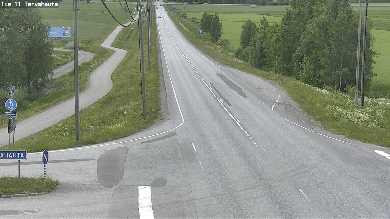 Weather Camera Image Road 11 Sastamala Tervahauta, Sastamala, Satakunta