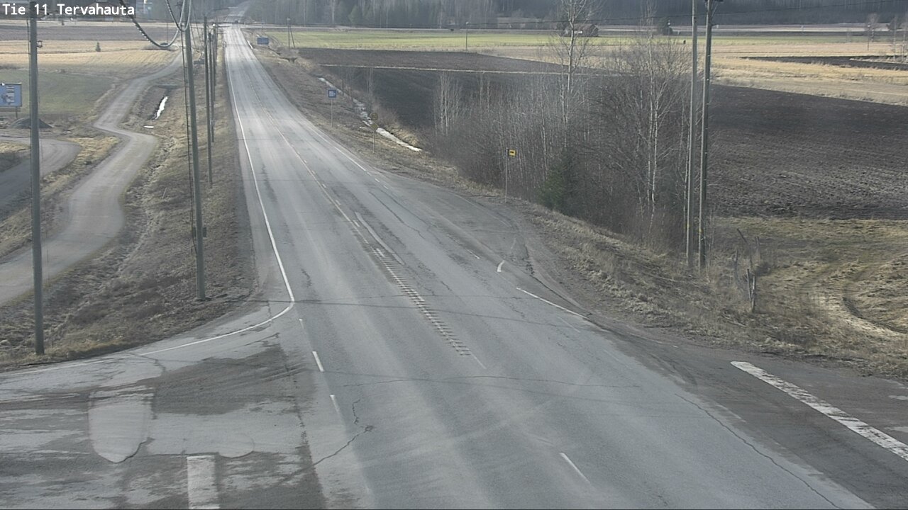 Weather Camera Image Väg 11 Sastamala Tervahauta, Sastamala, Satakunta