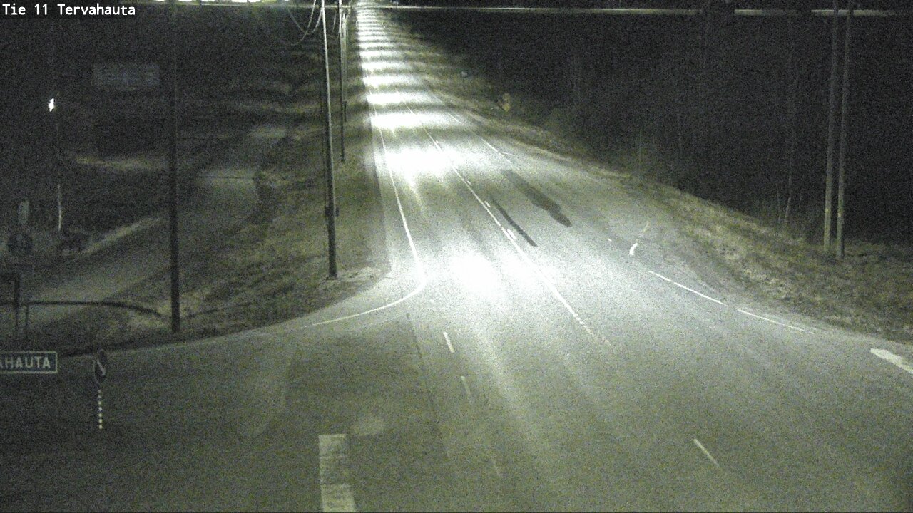 Weather Camera Image Väg 11 Sastamala Tervahauta, Sastamala, Satakunta