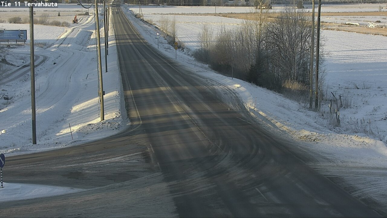 Weather Camera Image Väg 11 Sastamala Tervahauta, Sastamala, Satakunta