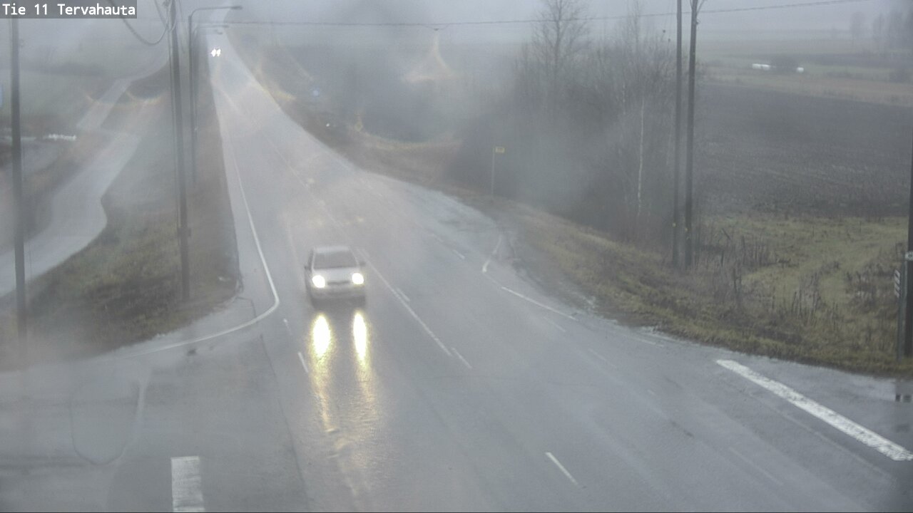 Weather Camera Image Väg 11 Sastamala Tervahauta, Sastamala, Satakunta