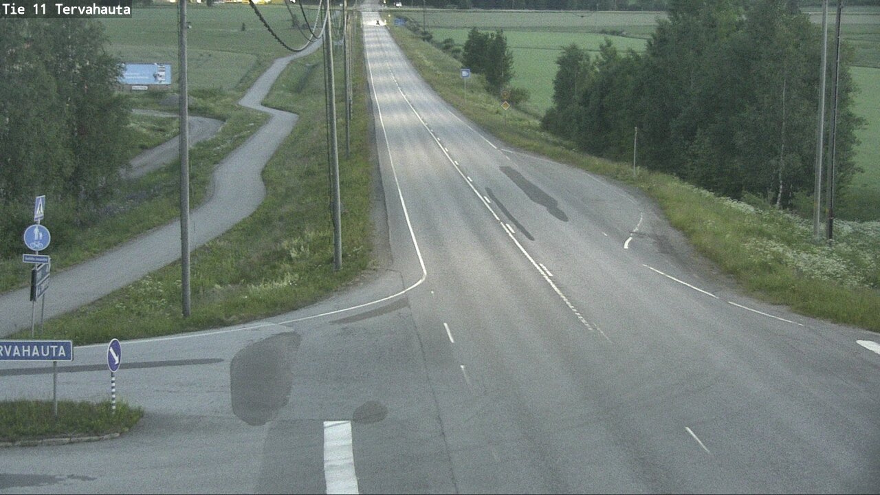 Weather Camera Image Road 11 Sastamala Tervahauta, Sastamala, Satakunta