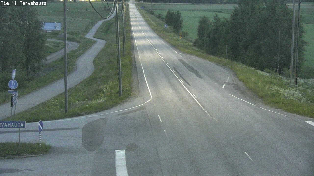 Weather Camera Image Road 11 Sastamala Tervahauta, Sastamala, Satakunta