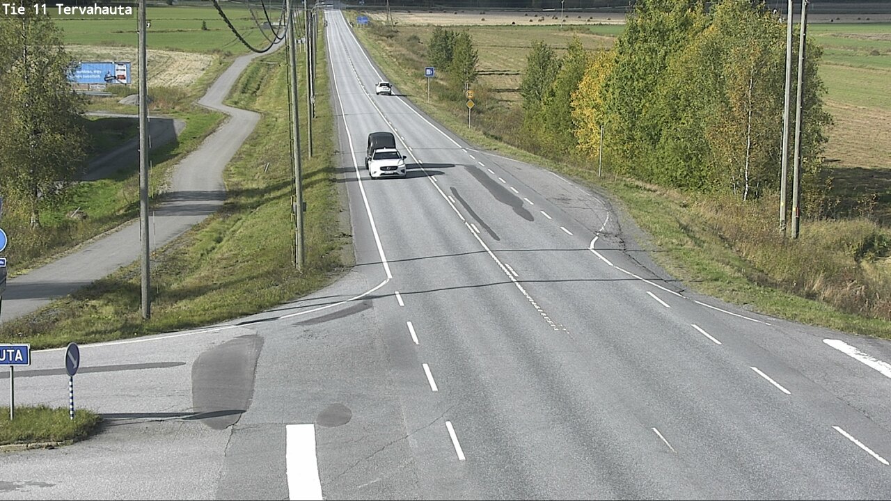 Weather Camera Image Road 11 Sastamala Tervahauta, Sastamala, Satakunta