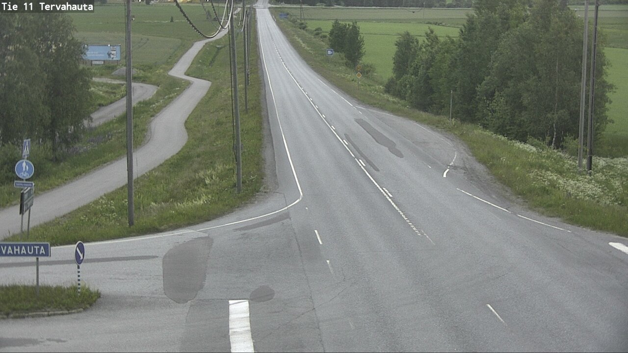 Weather Camera Image Road 11 Sastamala Tervahauta, Sastamala, Satakunta