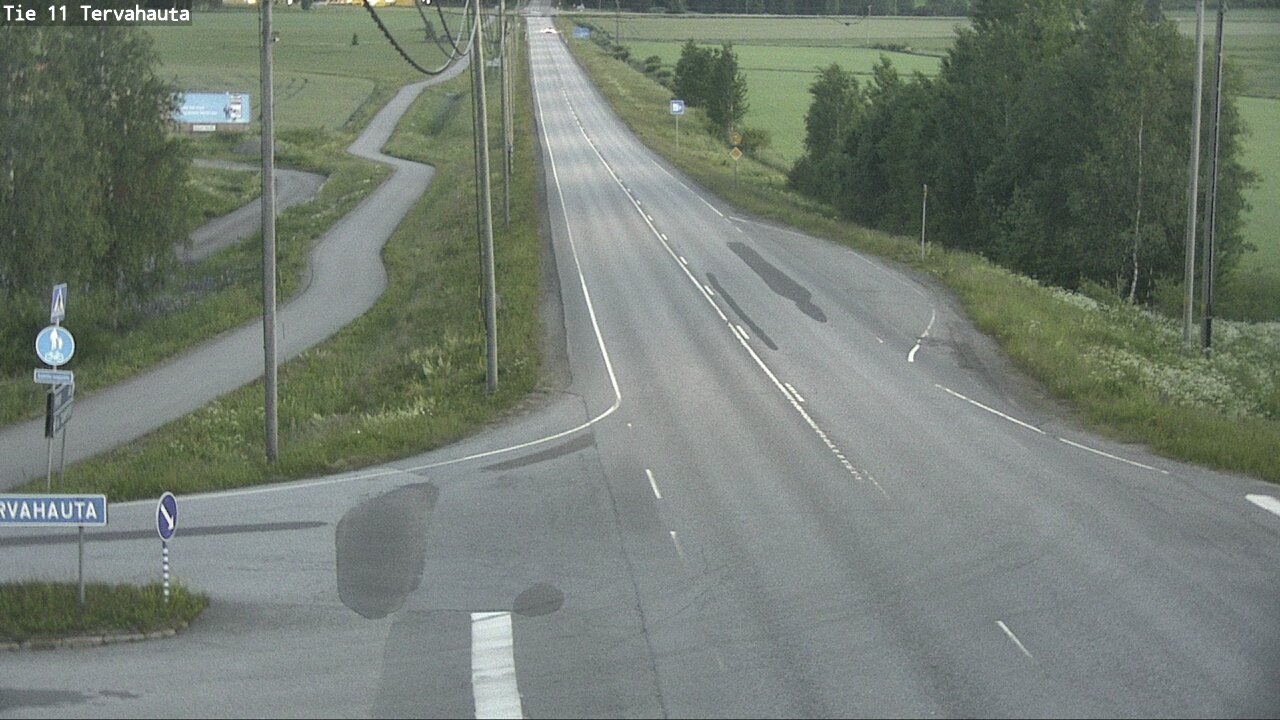 Weather Camera Image Road 11 Sastamala Tervahauta, Sastamala, Satakunta