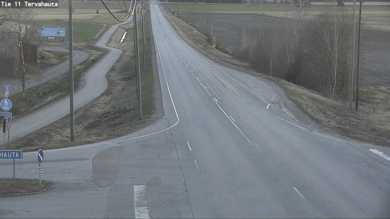 Weather Camera Image Road 11 Sastamala Tervahauta, Sastamala, Satakunta