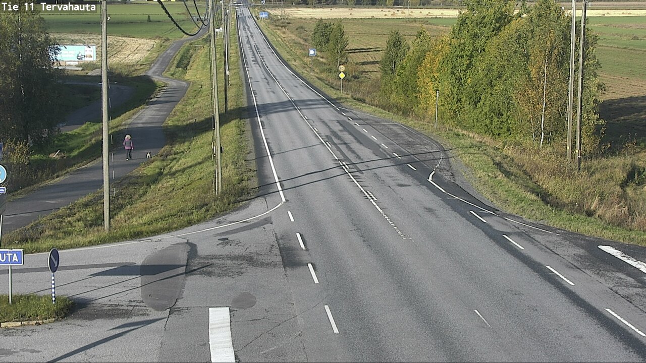 Weather Camera Image Road 11 Sastamala Tervahauta, Sastamala, Satakunta