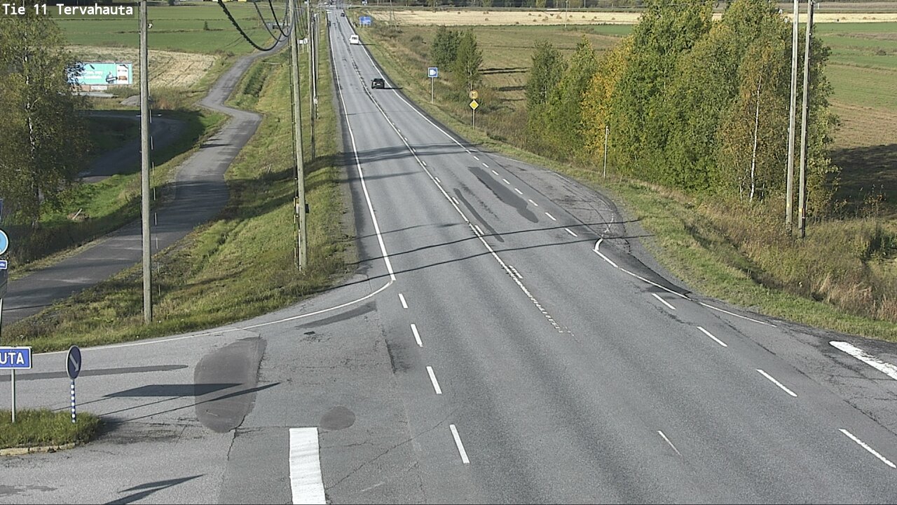 Weather Camera Image Road 11 Sastamala Tervahauta, Sastamala, Satakunta