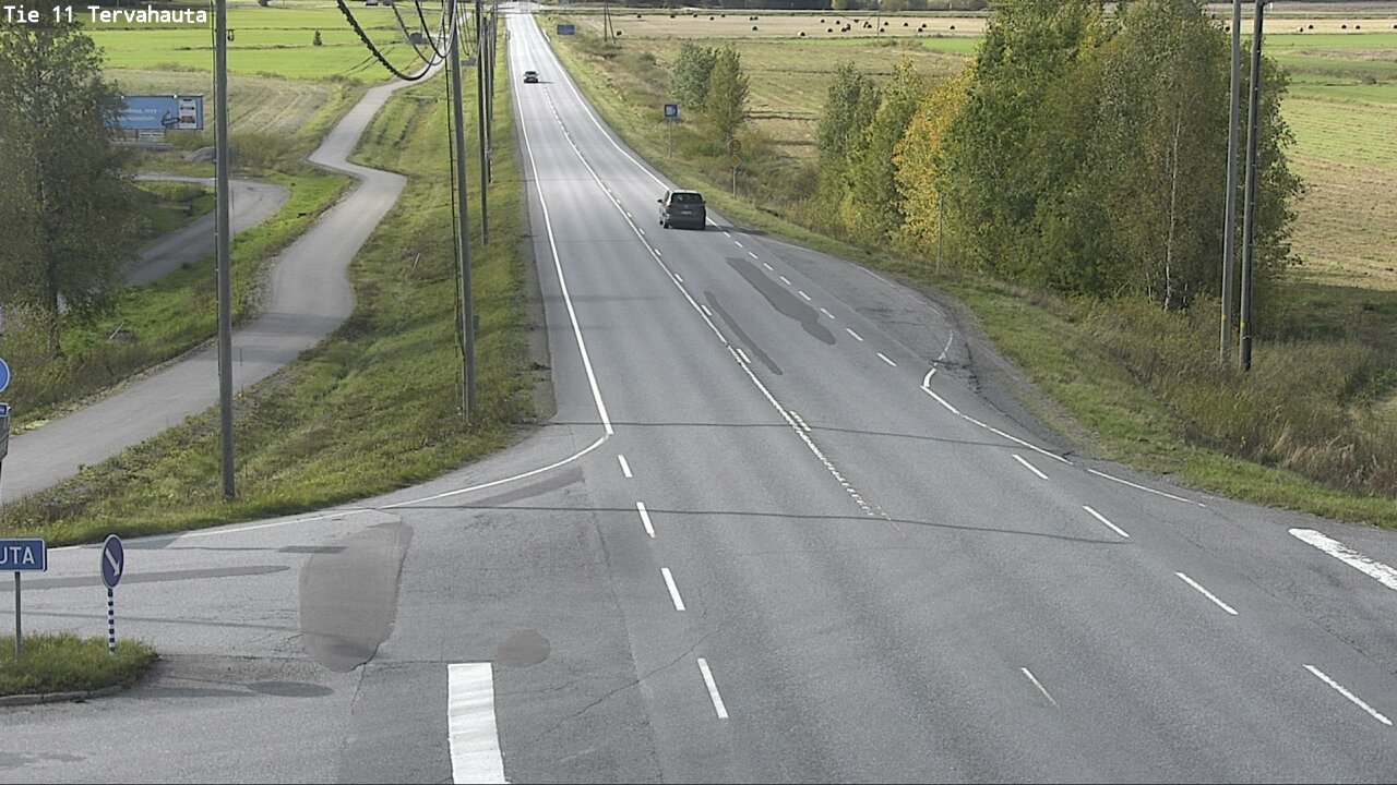 Weather Camera Image Road 11 Sastamala Tervahauta, Sastamala, Satakunta