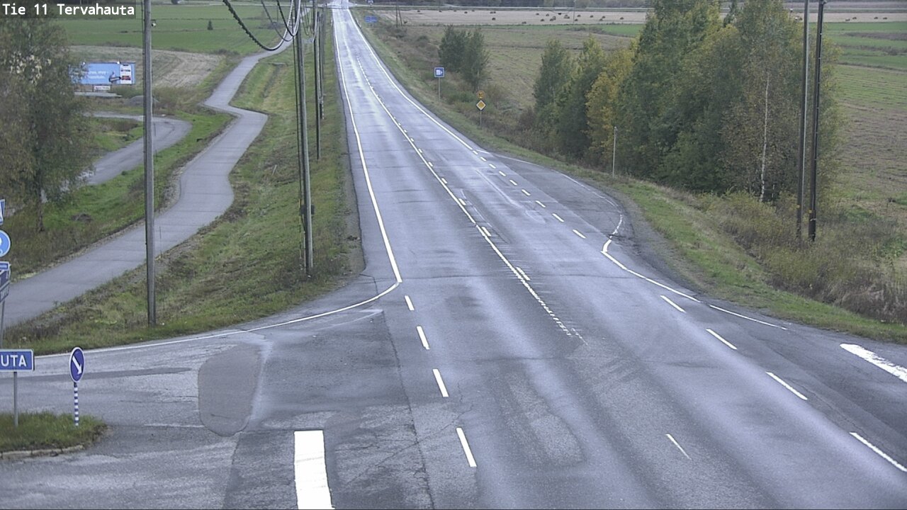 Weather Camera Image Road 11 Sastamala Tervahauta, Sastamala, Satakunta