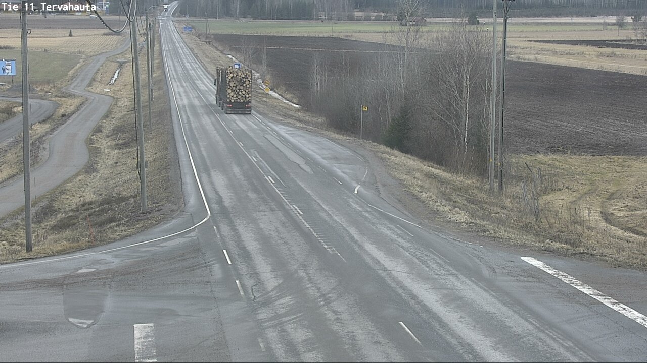 Weather Camera Image Road 11 Sastamala Tervahauta, Sastamala, Satakunta