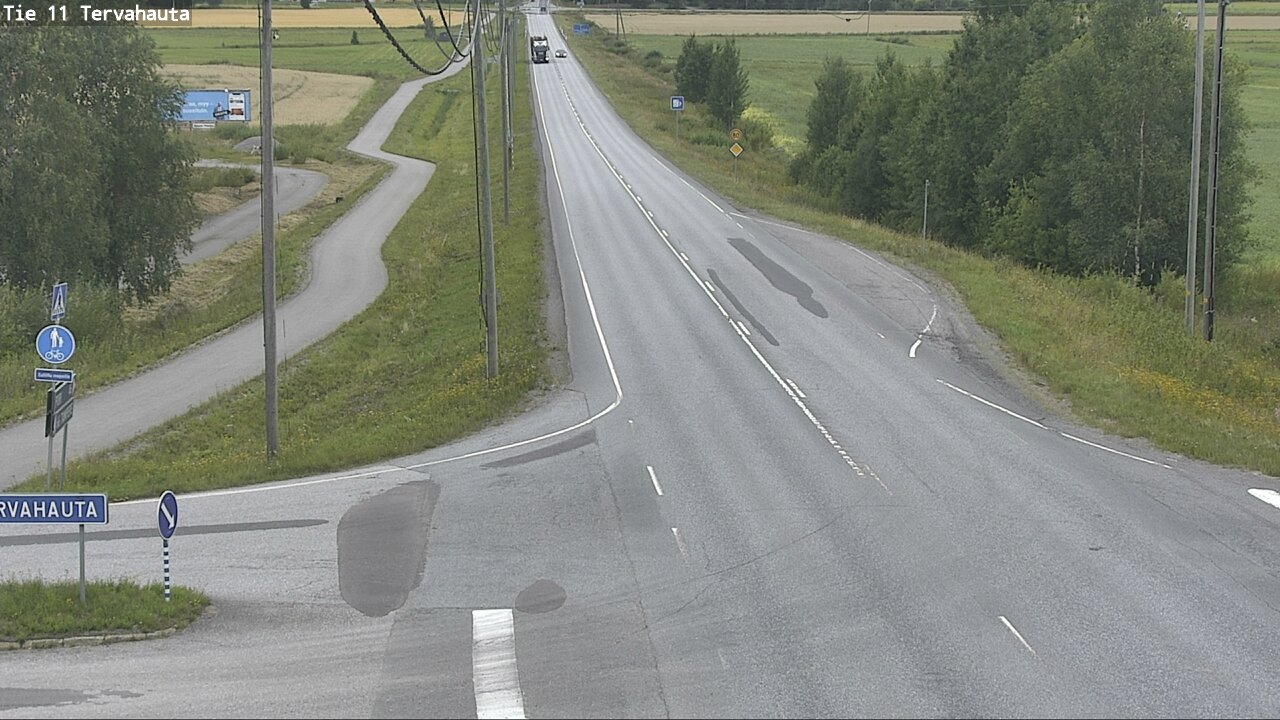 Weather Camera Image Road 11 Sastamala Tervahauta, Sastamala, Satakunta