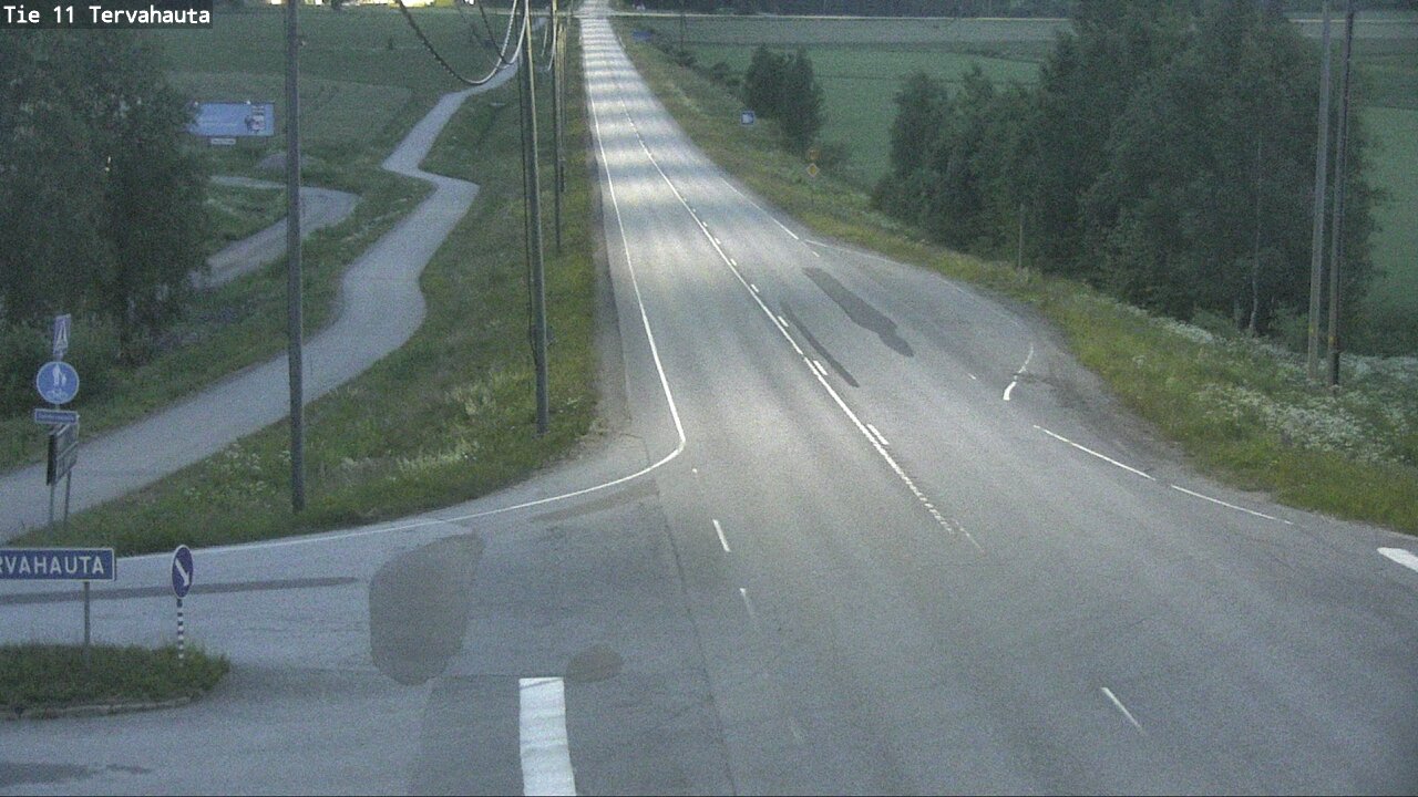Weather Camera Image Road 11 Sastamala Tervahauta, Sastamala, Satakunta
