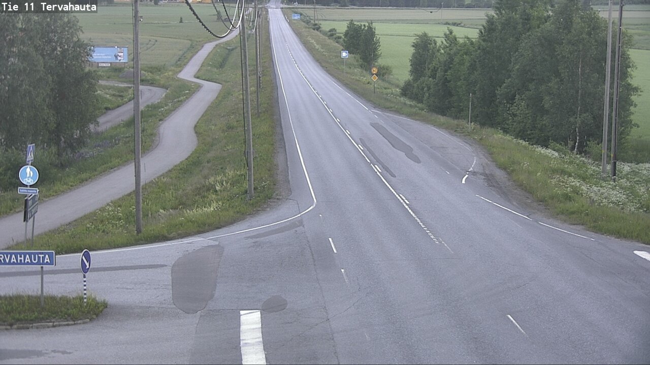 Weather Camera Image Road 11 Sastamala Tervahauta, Sastamala, Satakunta