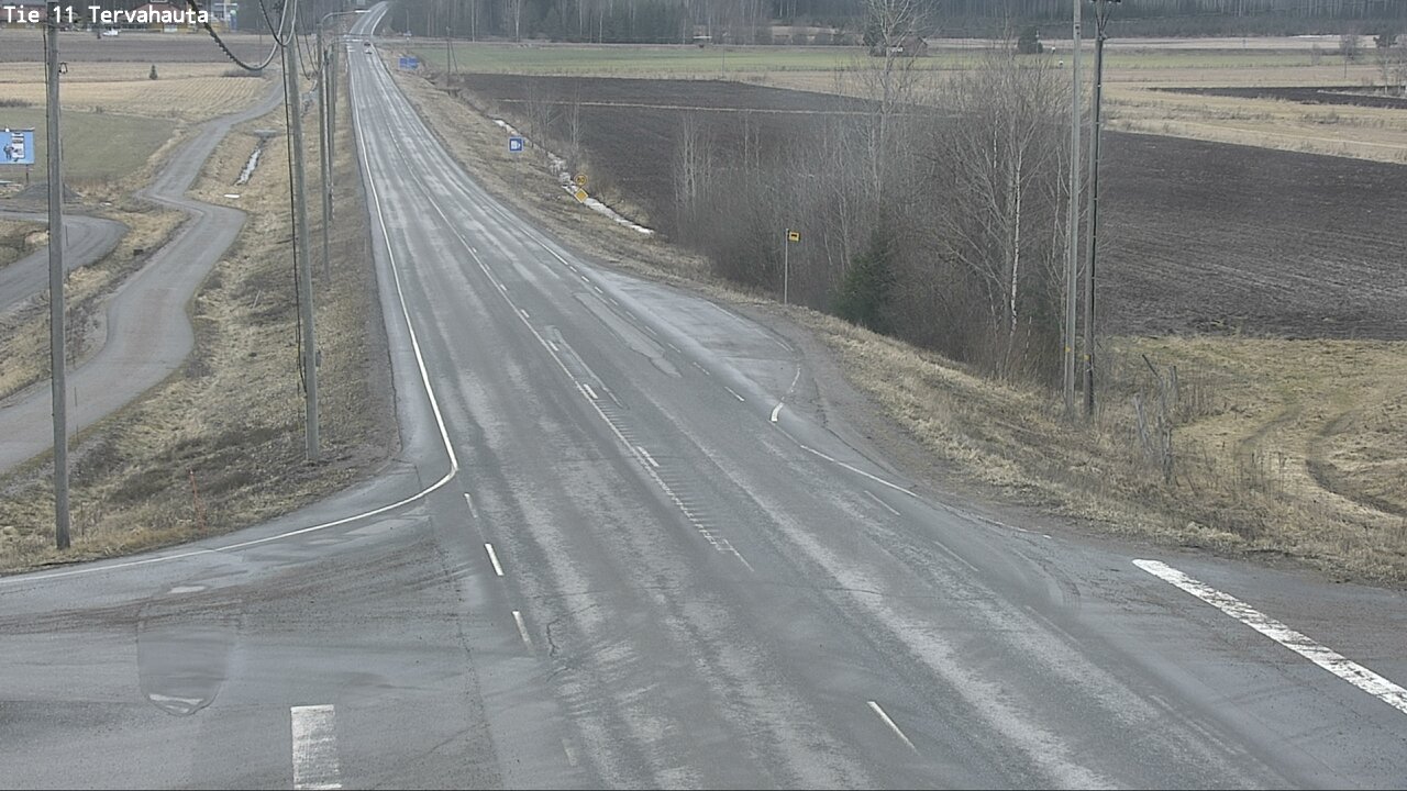 Weather Camera Image Road 11 Sastamala Tervahauta, Sastamala, Satakunta