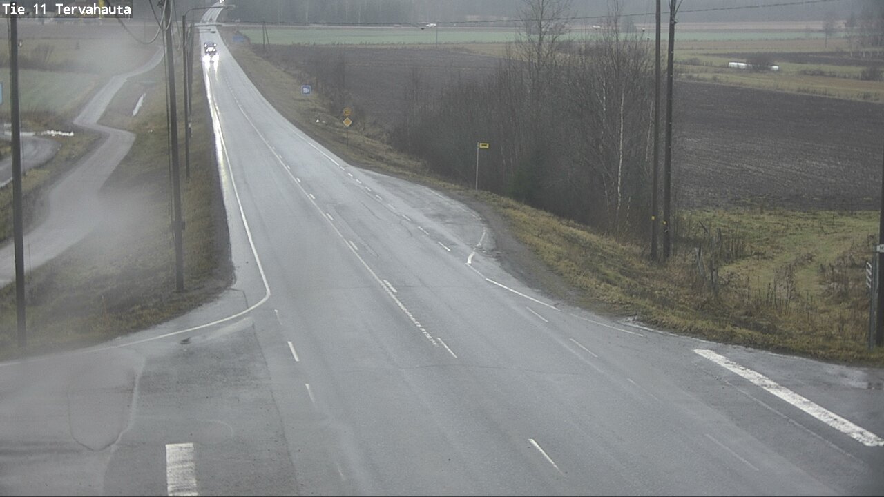 Weather Camera Image Road 11 Sastamala Tervahauta, Sastamala, Satakunta