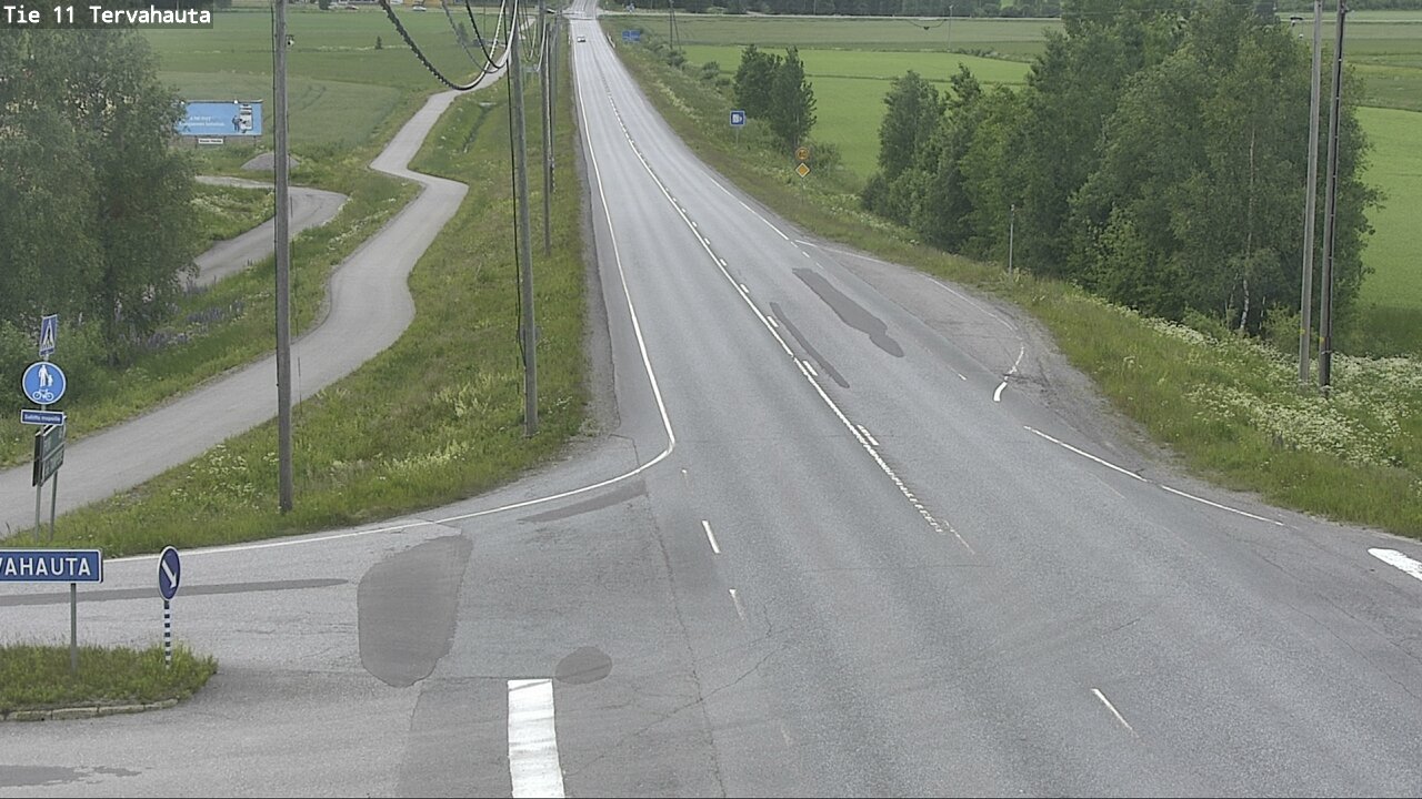 Weather Camera Image Road 11 Sastamala Tervahauta, Sastamala, Satakunta
