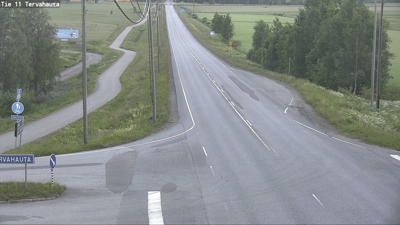 Weather Camera Image Road 11 Sastamala Tervahauta, Sastamala, Satakunta