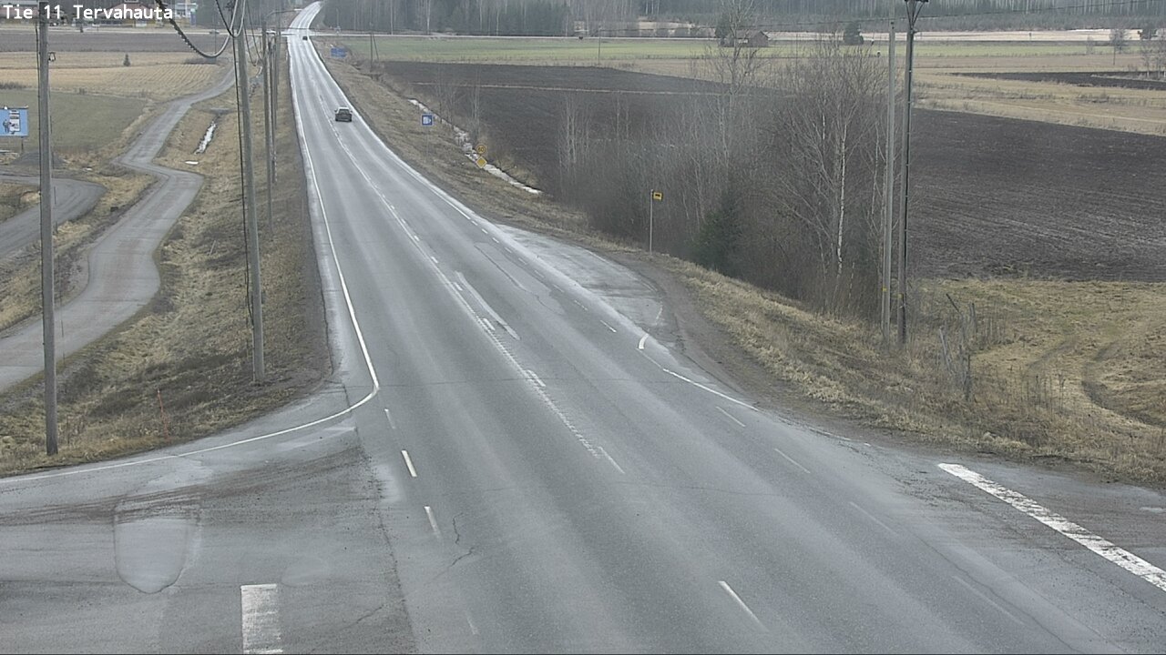 Weather Camera Image Road 11 Sastamala Tervahauta, Sastamala, Satakunta