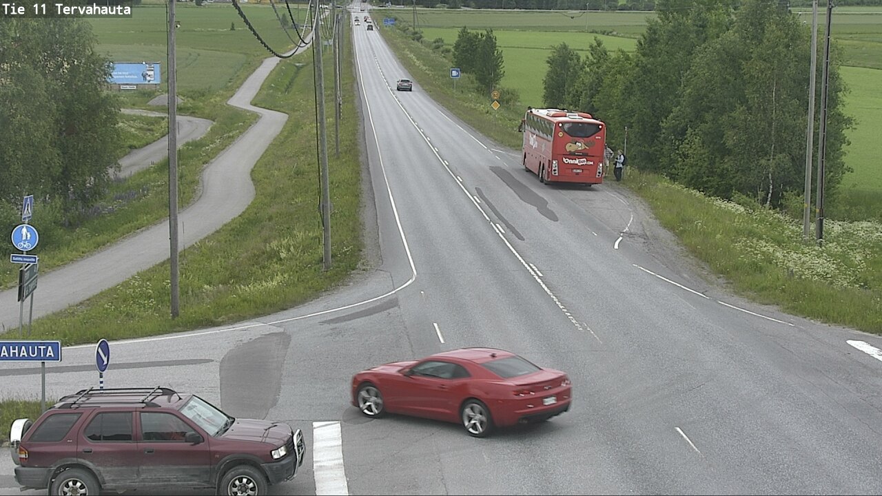 Weather Camera Image Road 11 Sastamala Tervahauta, Sastamala, Satakunta