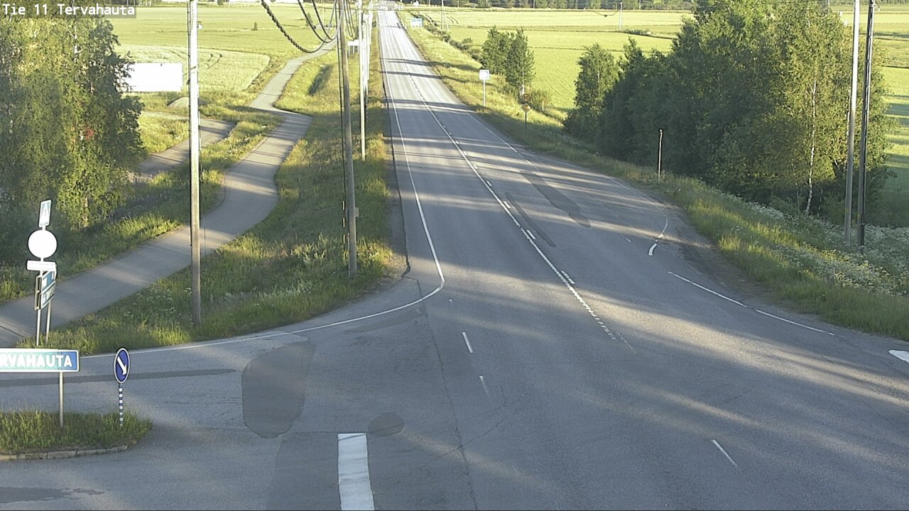 Weather Camera Image Road 11 Sastamala Tervahauta, Sastamala, Satakunta