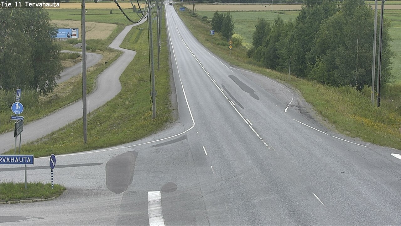Weather Camera Image Road 11 Sastamala Tervahauta, Sastamala, Satakunta