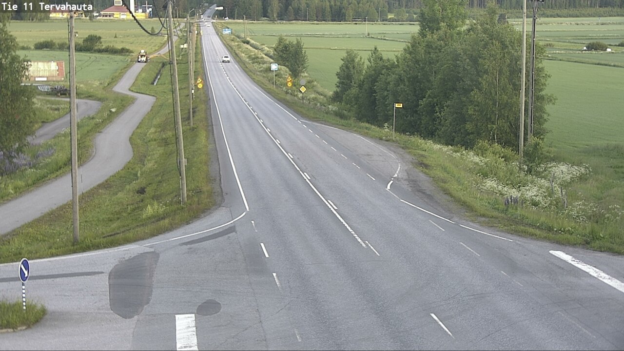 Weather Camera Image Road 11 Sastamala Tervahauta, Sastamala, Satakunta