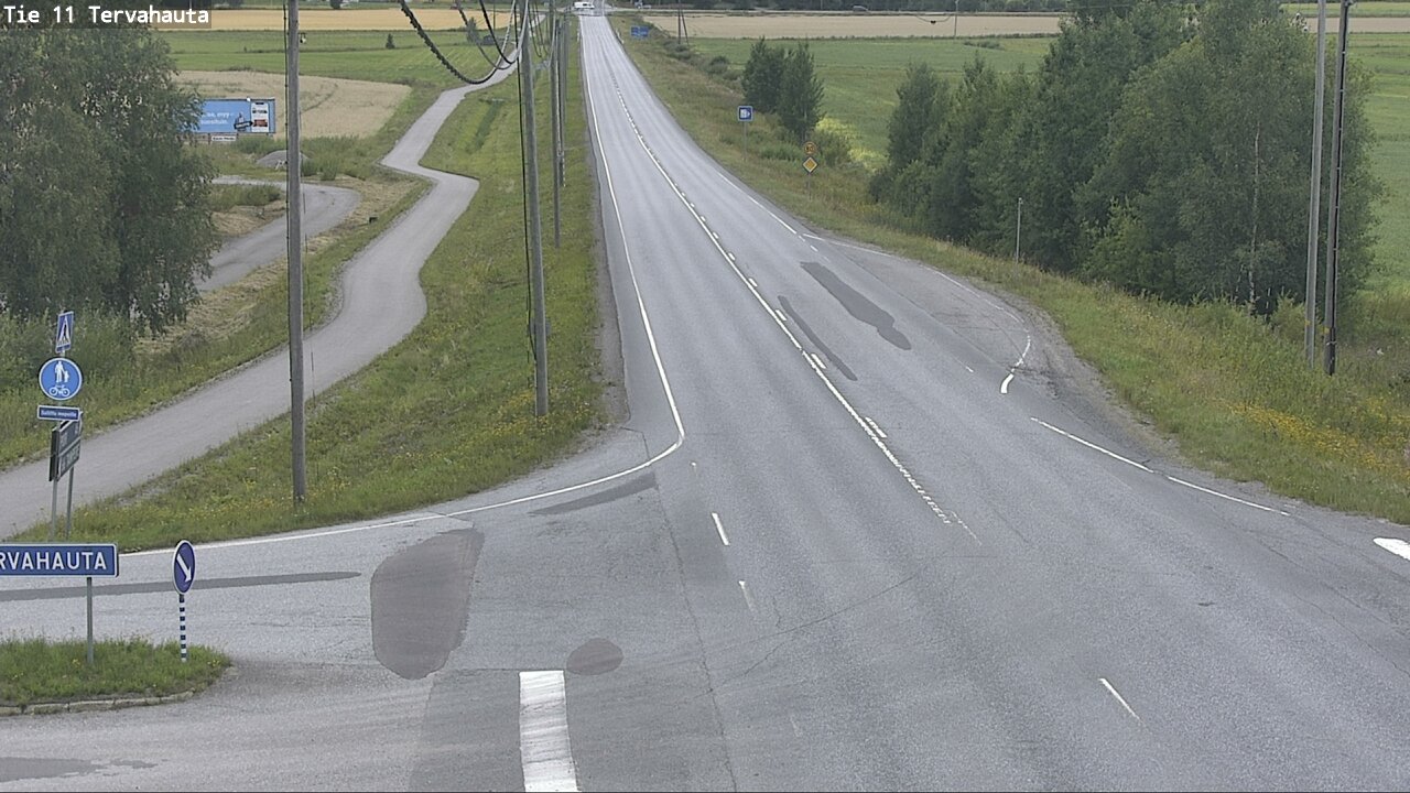 Weather Camera Image Road 11 Sastamala Tervahauta, Sastamala, Satakunta