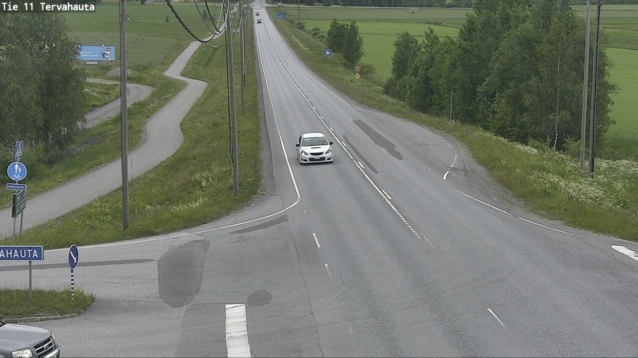 Weather Camera Image Road 11 Sastamala Tervahauta, Sastamala, Satakunta