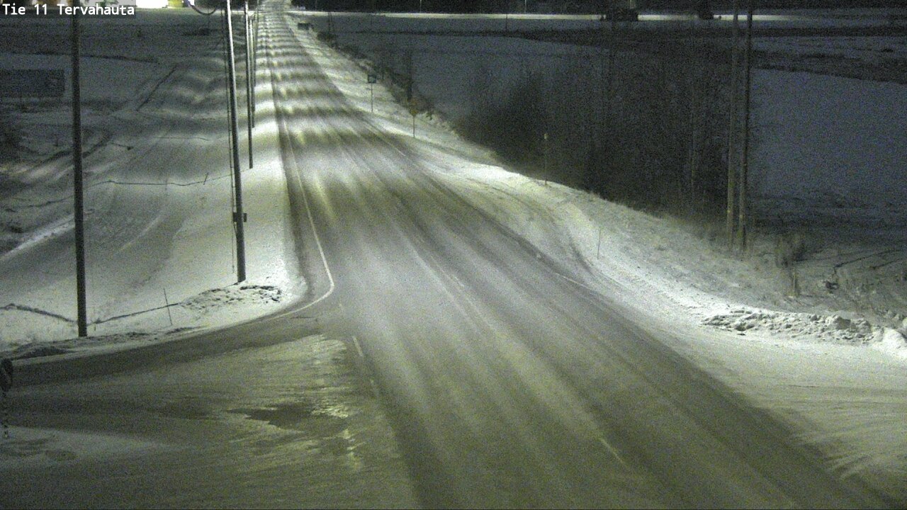 Weather Camera Image Väg 11 Sastamala Tervahauta, Sastamala, Satakunta