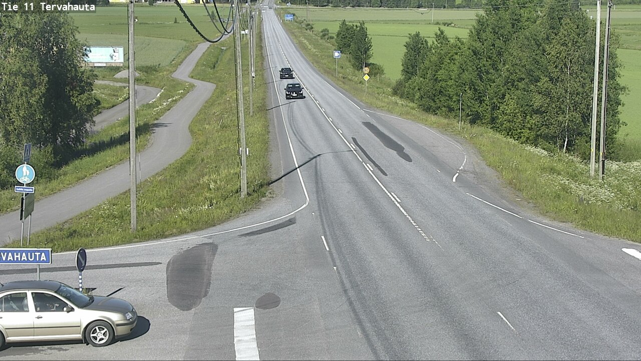Weather Camera Image Road 11 Sastamala Tervahauta, Sastamala, Satakunta