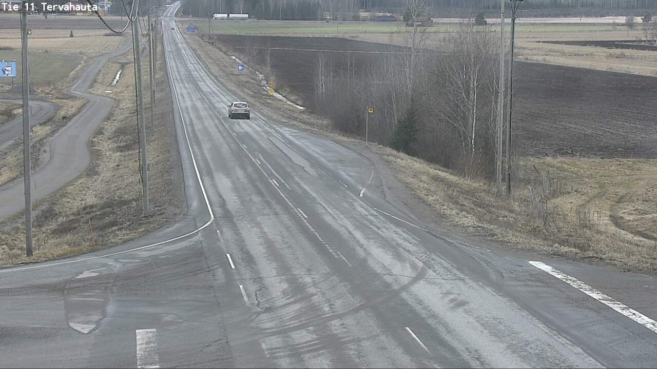 Weather Camera Image Road 11 Sastamala Tervahauta, Sastamala, Satakunta