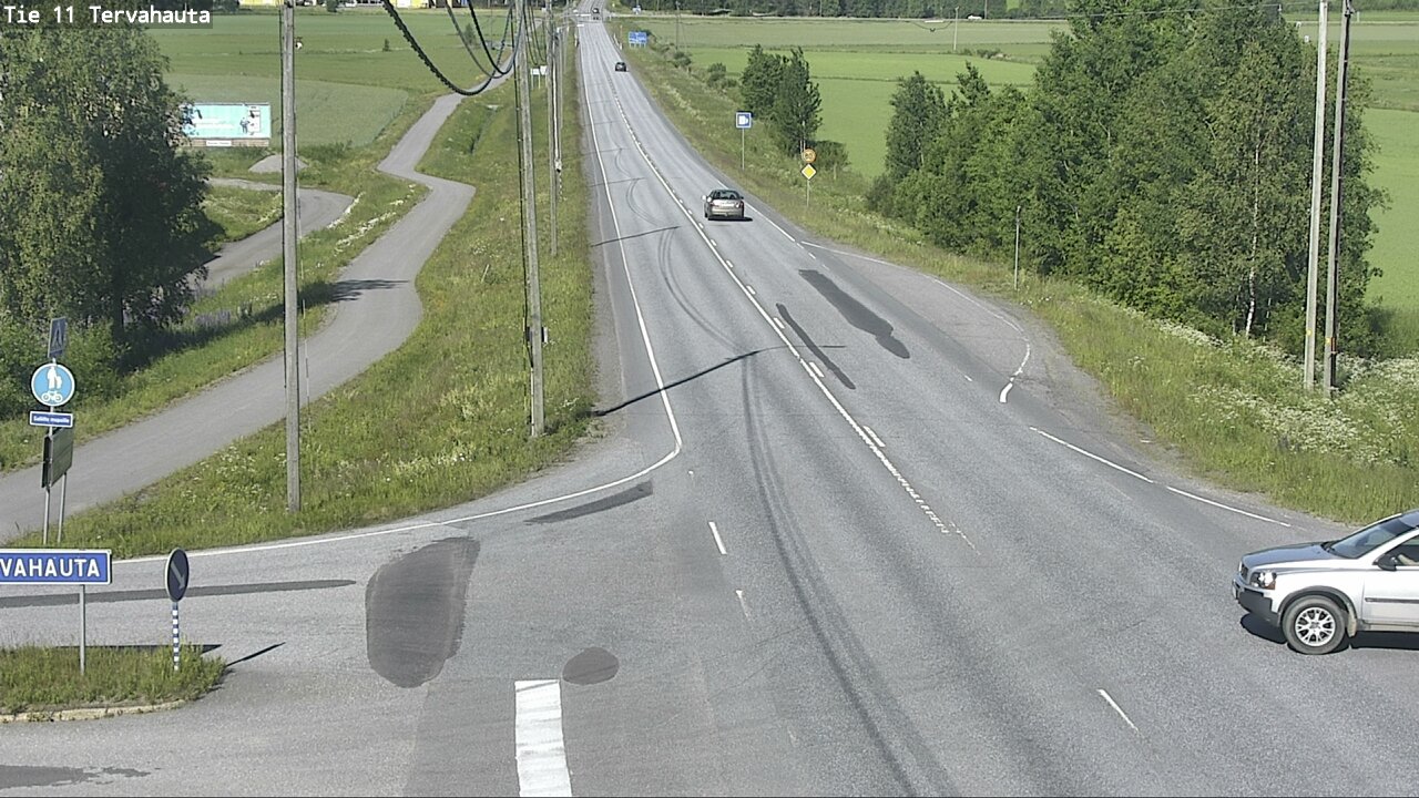 Weather Camera Image Road 11 Sastamala Tervahauta, Sastamala, Satakunta