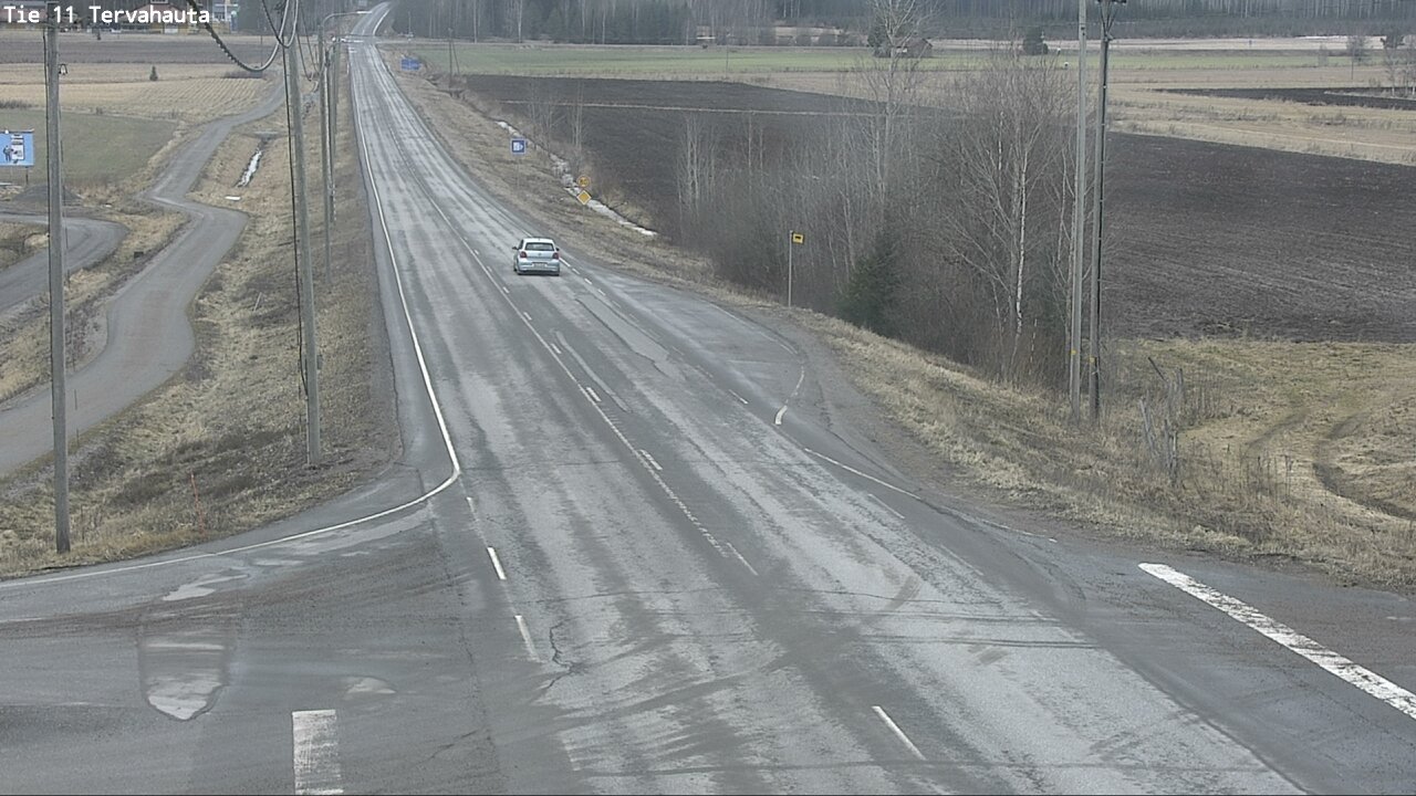 Weather Camera Image Road 11 Sastamala Tervahauta, Sastamala, Satakunta