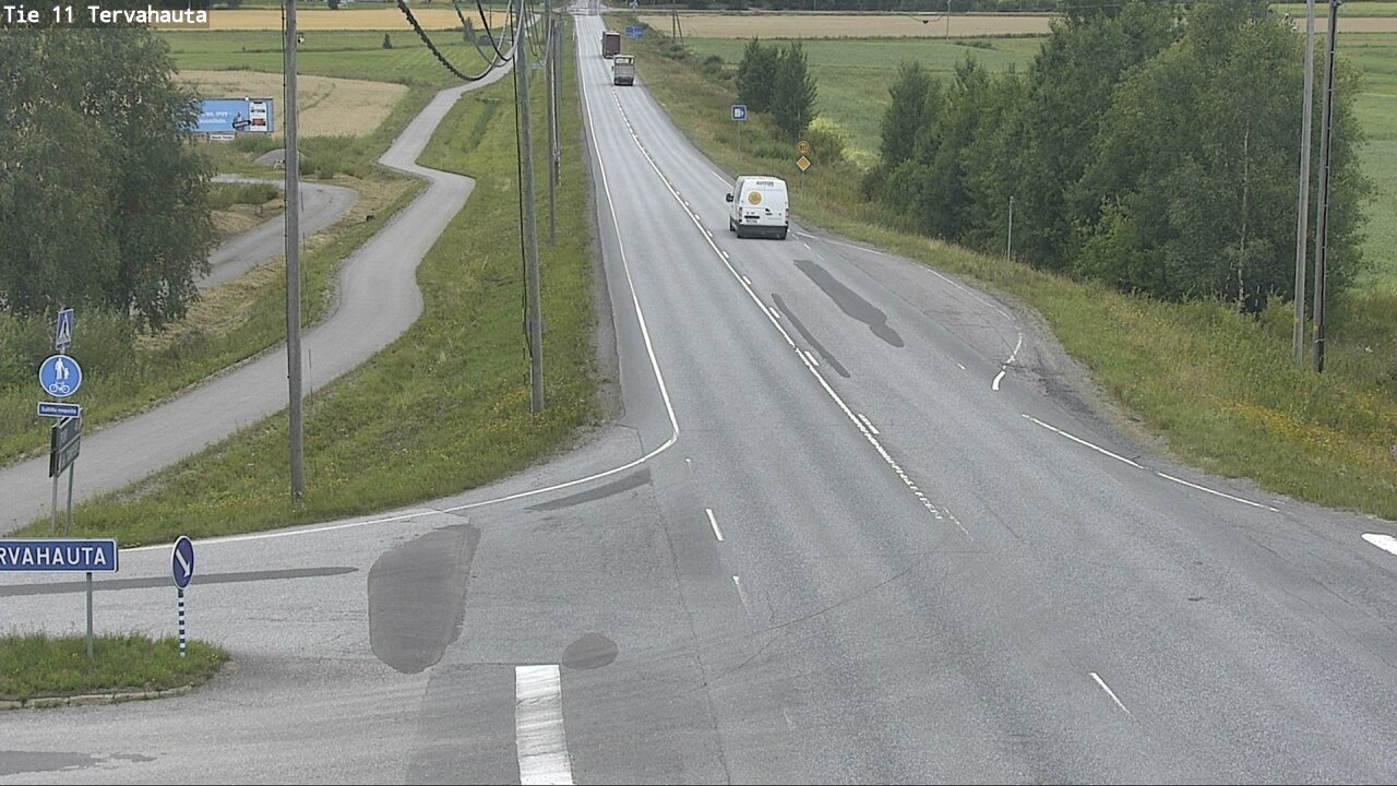 Weather Camera Image Road 11 Sastamala Tervahauta, Sastamala, Satakunta