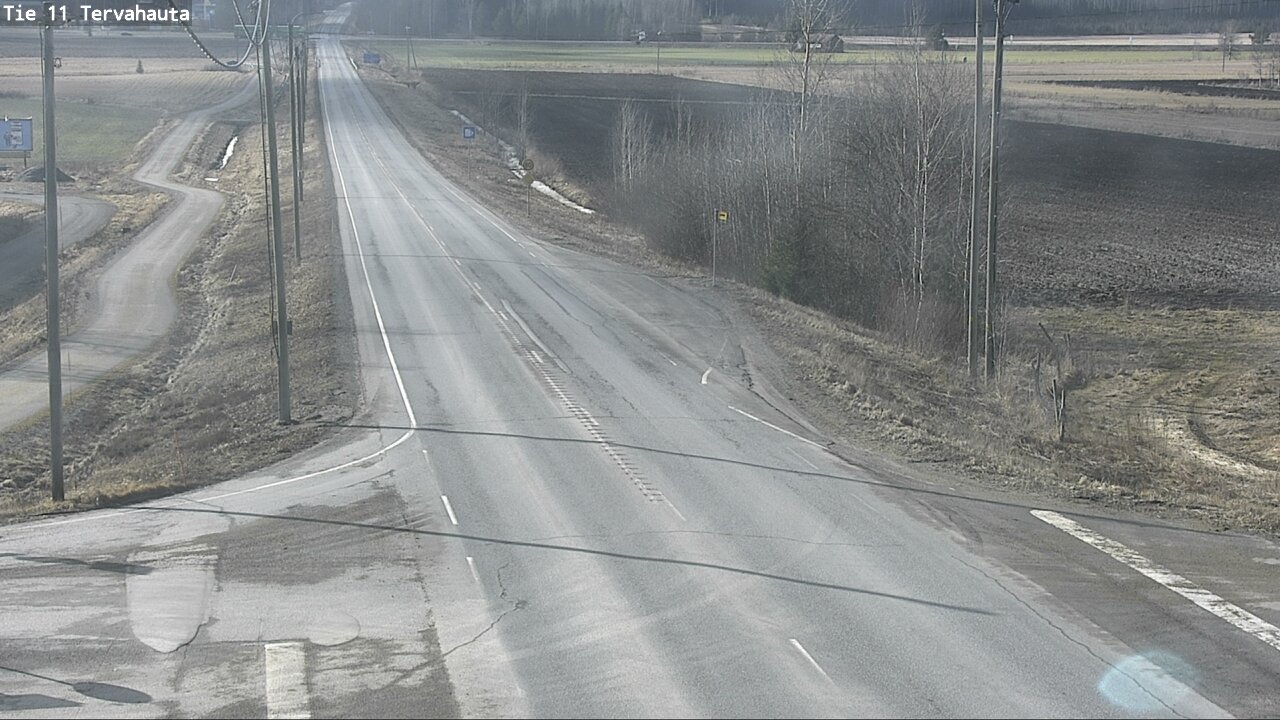 Weather Camera Image Väg 11 Sastamala Tervahauta, Sastamala, Satakunta