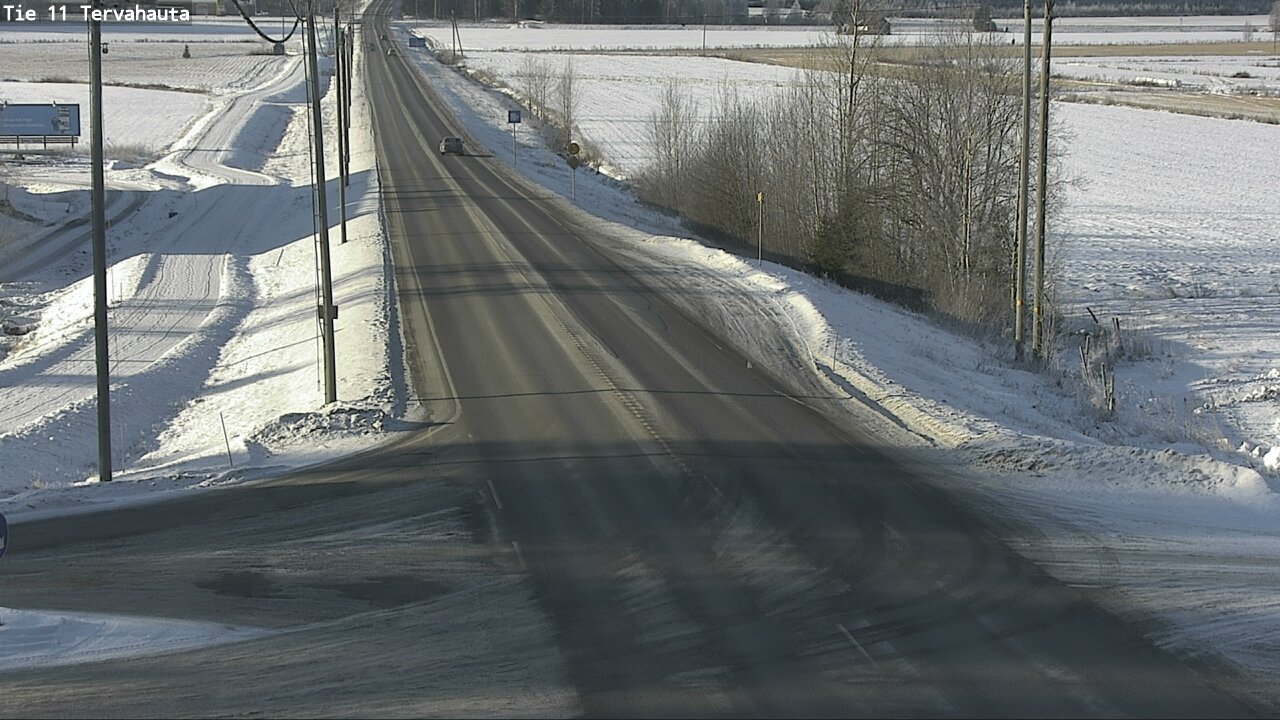 Weather Camera Image Väg 11 Sastamala Tervahauta, Sastamala, Satakunta