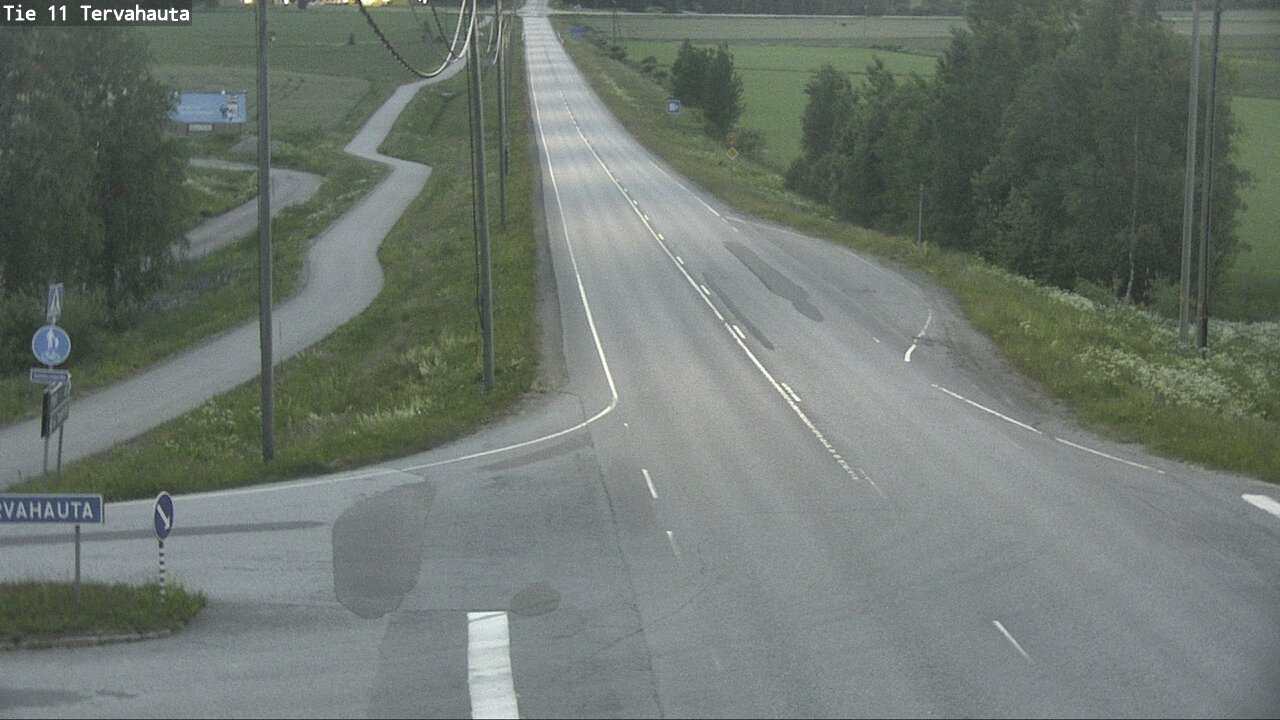 Weather Camera Image Road 11 Sastamala Tervahauta, Sastamala, Satakunta
