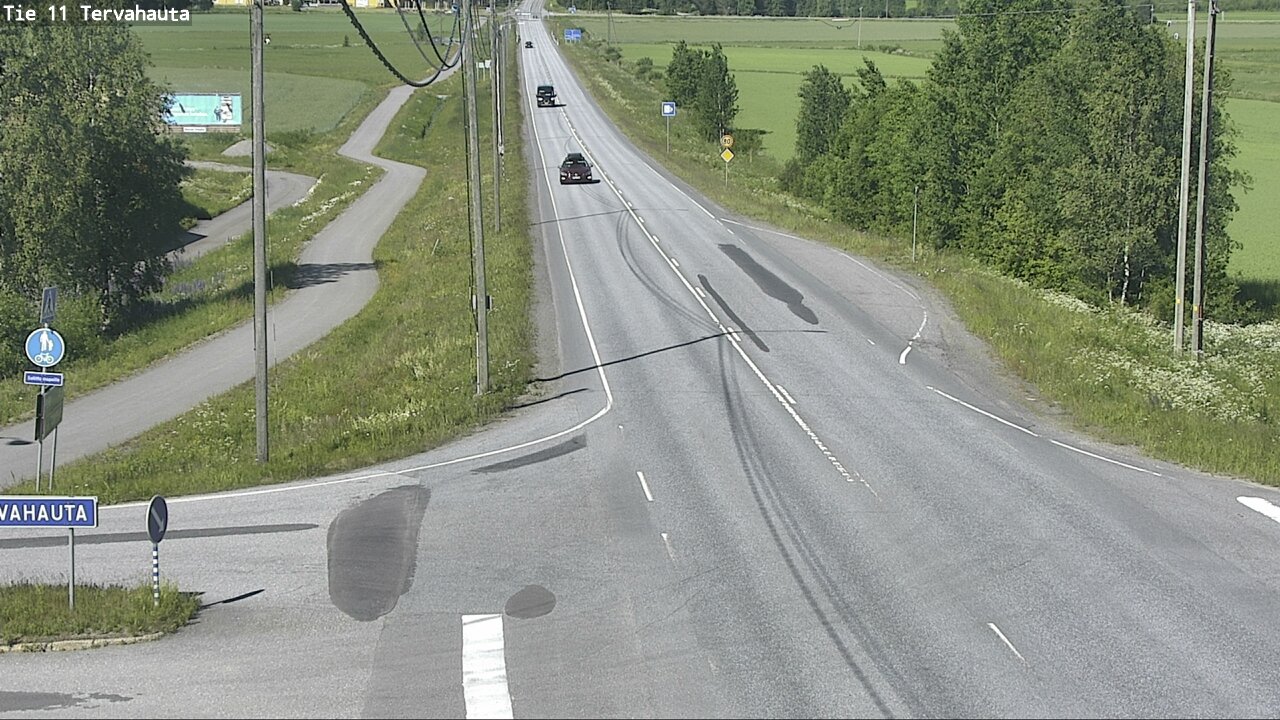 Weather Camera Image Road 11 Sastamala Tervahauta, Sastamala, Satakunta