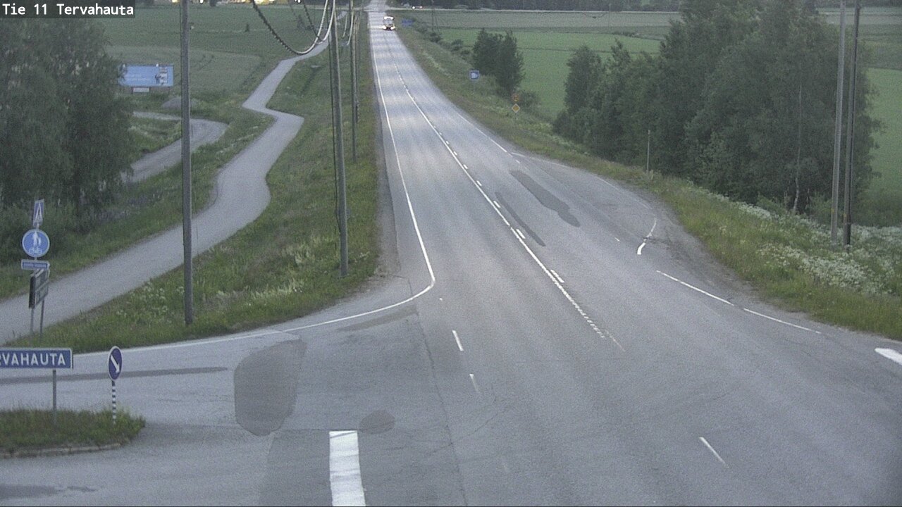 Weather Camera Image Road 11 Sastamala Tervahauta, Sastamala, Satakunta